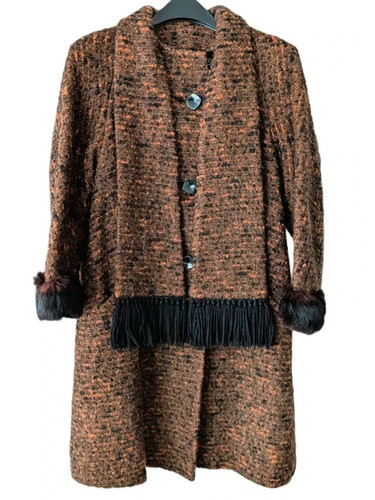 Bardolino luxury mohair coat - mohair,