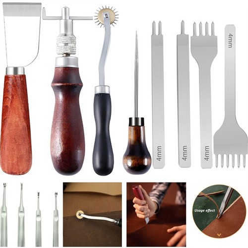 Classic leather craft tools - leather,