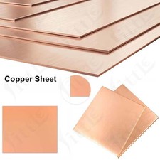 Copper Sheet Multiple Sizes