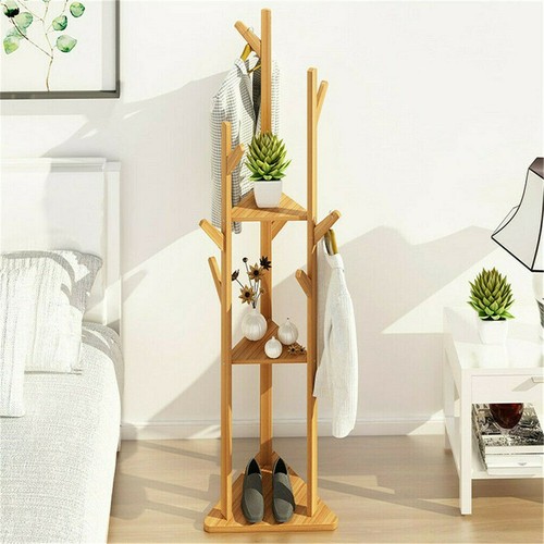 Coat rack stand - stand, shelves