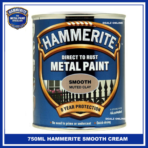 Hammerite smooth muted clay - hammerite,