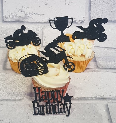 Motorbike happy birthday - 12,
