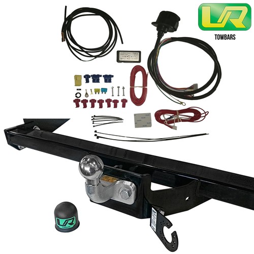 Fixed flange towbar 13pin - fixed,