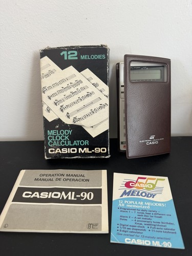 Vtg casio music - casio, ml-90