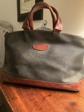 Vintage Texier Tote Bag. Brown