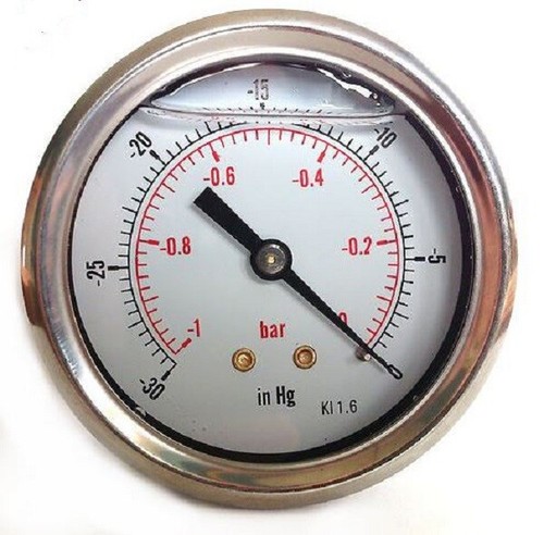 Vacuum gauges stainless - gauges, steel