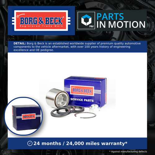 Wheel bearing kit fits - wheel,