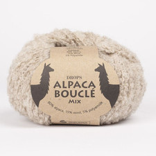DROPS Alpaca Boucle Aran-Weight Knitting and Crochet Yarn