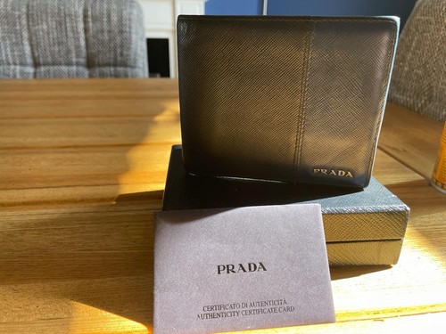 Prada men blue leather - prada,