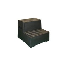Classic Showjumps Premium Two Tread Mounting Block Black