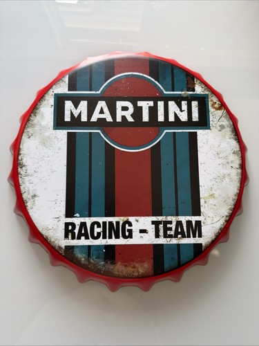 Martini racing team - tin, bottle