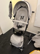 Stokke Xplory grey pushchair