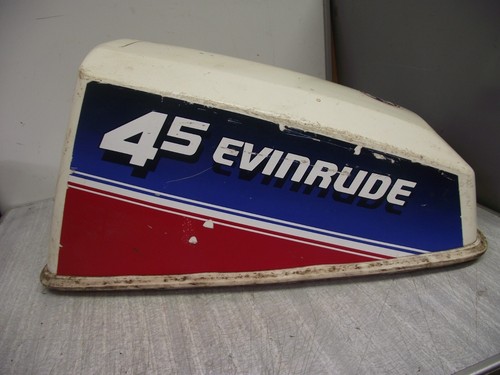Evinrude outboard motor hood