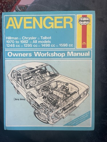Haynes workshop manual avenger - haynes,