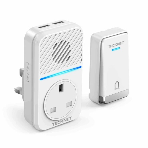 Tecknet wireless doorbell no - wireless,