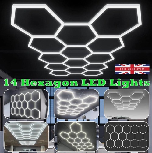 14x hexagon led lighting - 14x,