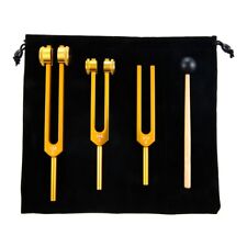 Tuning Fork Set 128/256/12Hz for Healing Chakra Sound DNA Repair Therapy Medical