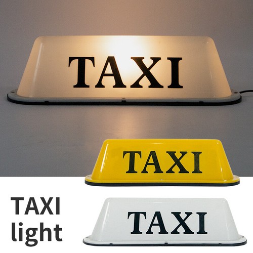 Taxi roof sign lamp 12v - sign,