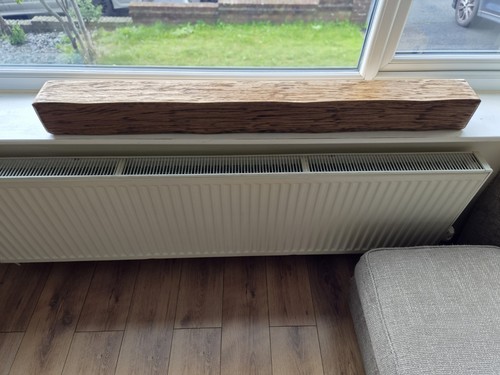 Solid oak fireplace - solid,
