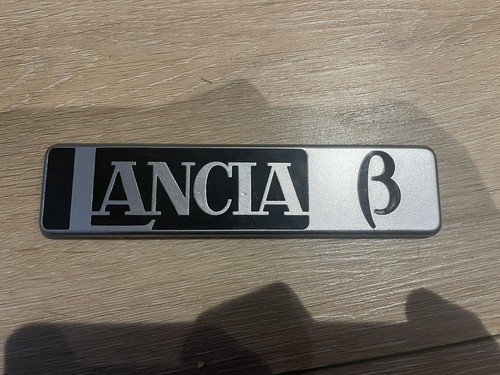 Lancia beta badge bootbadge - lancia,