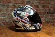 ARAI RX-7V Kyonari Trico Helmet Casco Cascou Size L Racing TT Isle Of Man