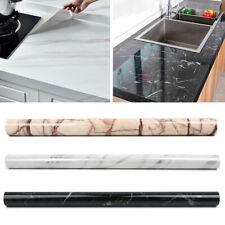 Smooth Table Worktop Door Sticker Wallpaper Self-Adhesive Countertop Shelf Film