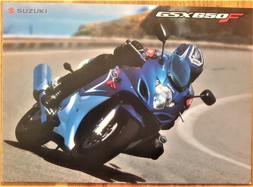 Suzuki gsx650f 2008 brochure - suzuki,