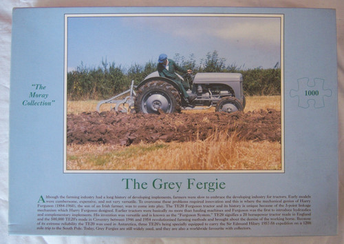 The grey fergie 1000 piece - the,