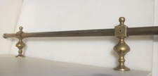 Antique Brass Curtain Pole Old