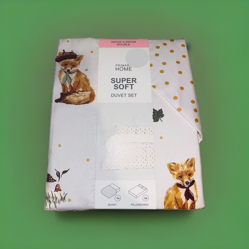 Primark double size fox - fox, print