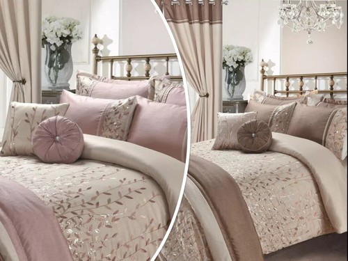Elegant embroidered bedding - embroidered,