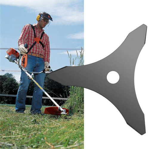 Metal blade grass brushcutter - grass,
