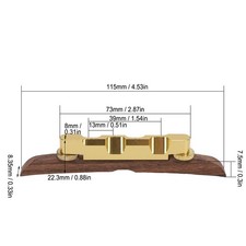 Guitar Bridge Adjustable