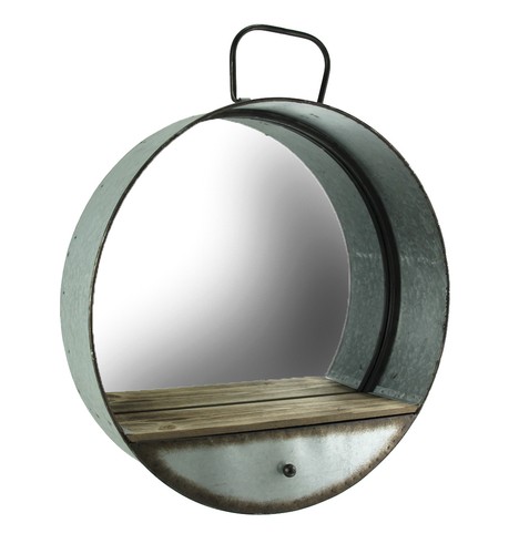 Zeckos rustic galvanized metal - galvanized,