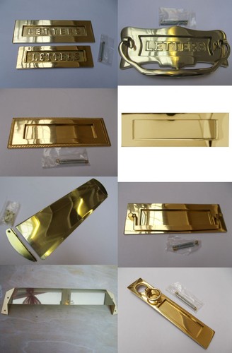 Polished brass front - polished, door