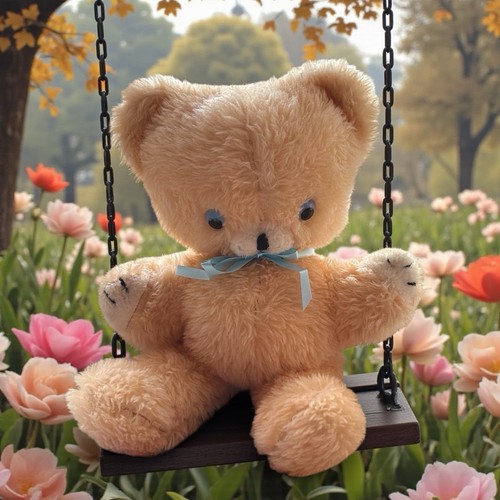 Vintage pedigree teddy bear - vintage,