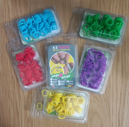 Rings 9mm elastic bird - rings,