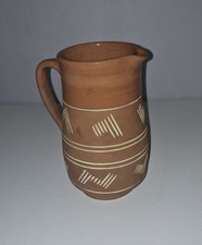 Vintage Greek Terracotta Pitcher