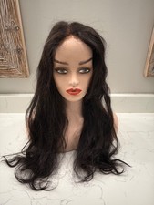 18" hairvivi natural black wig