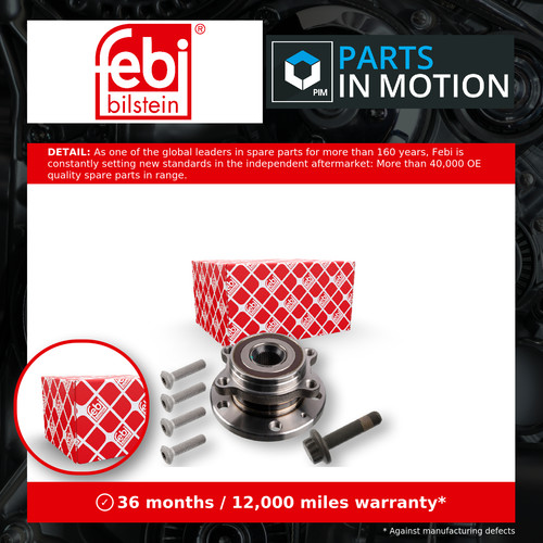 Wheel bearing kit - bearing, febi