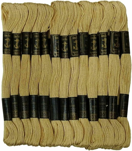 Anchor threads hand embroidery - anchor,