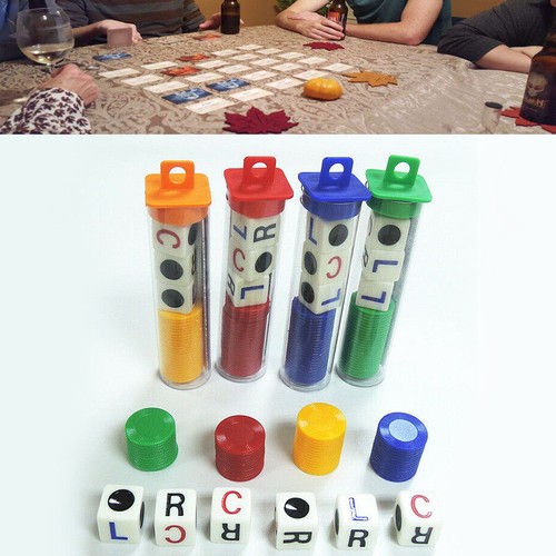 Party game left center - left, right