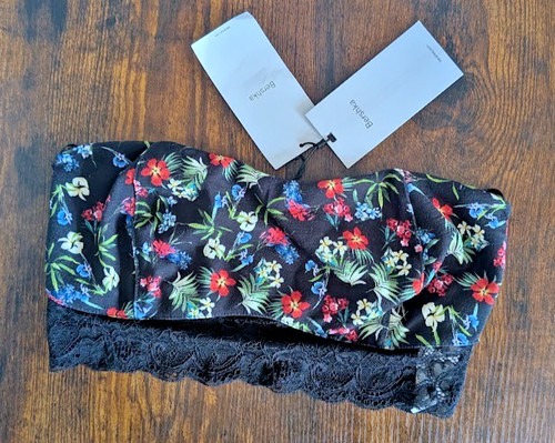 Bershka bandeau crop top uk - bershka,