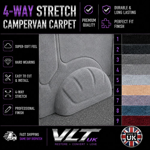 Camper van carpet - carpet, lining