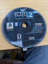 O1 WWF Smackdown 2 - Sony PS1 Playstation 1 Disc Only Polished