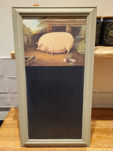 Rustic farmhouse pig - rustic,