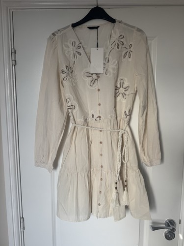 Zara women bohemian cream - women's,