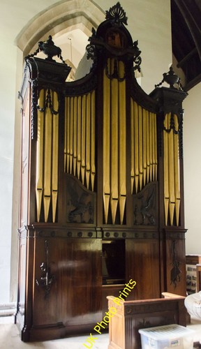 Photo 6x4 organ all - photo, saints'