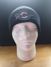 Vespa Target Black Wool Beanie