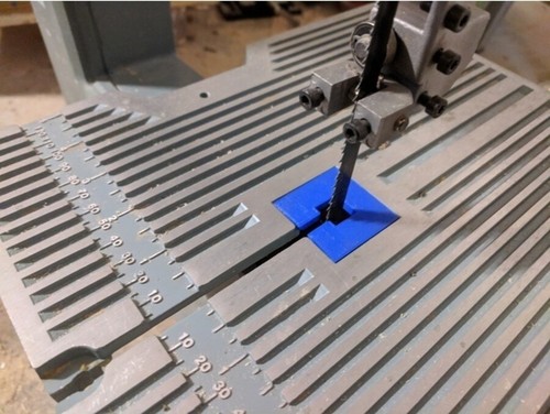 Bandsaw table insert plate for - bandsaw,